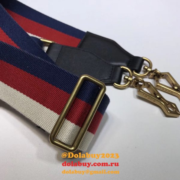 Top Quality Gucci Replica 498100 Leather GG Marmont Small Shoulder Bag