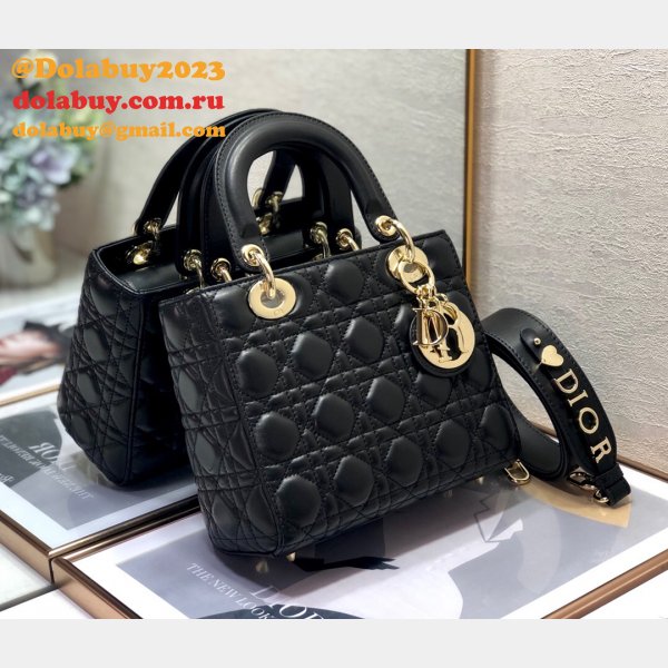 Luxury Christian Dior Lady Dior AAA+ 20CM Fake Bags