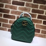 AAA+ Gucci Replica 476671 GG Marmont quilted leather backpack