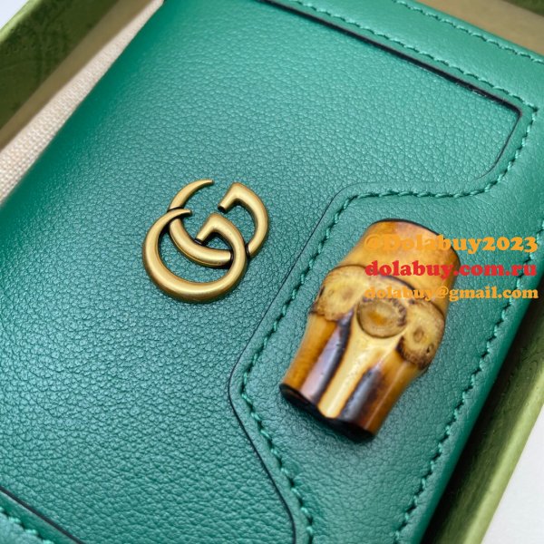 Top Quality Gucci 658244 GG Marmont Card Case Replicas