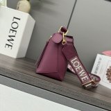 Inspired Loewe Small Puzzle Bag In Satin Calfskin 24CM With Strap