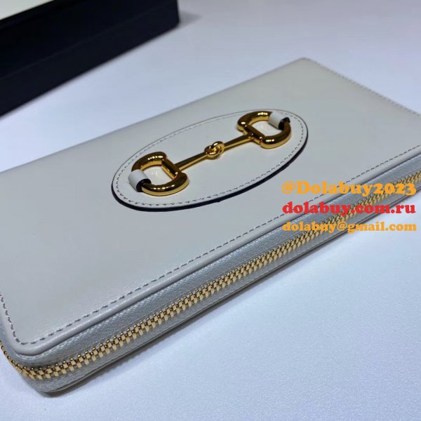 High Quality Gucci Replica 1955 Horsebit zip around 621889 wallet