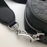 Gucci Replica 574886 Small GG Psychedelic shoulder black bag