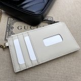 GG Marmont Gucci Replica Card Case Chain Wallet 751526 Bag