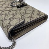 Best Luxury Dionysus GG Supreme chain wallet 401231