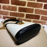 Top Quality 675788 Replicas Small GG shoulder black/white bag