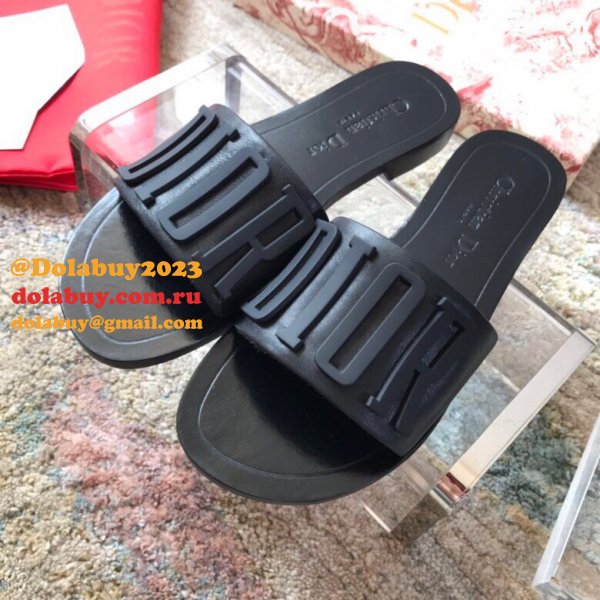 Wholesale Luxury DIOR FALT SLIPPER Top Quality