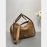 Luxury Fashion Knockoff Prada Soft Grain Lindy Bag 1BA451