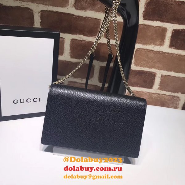 Cheap Gucci 510314 Leather Interlocking GG 510314 Crossbody