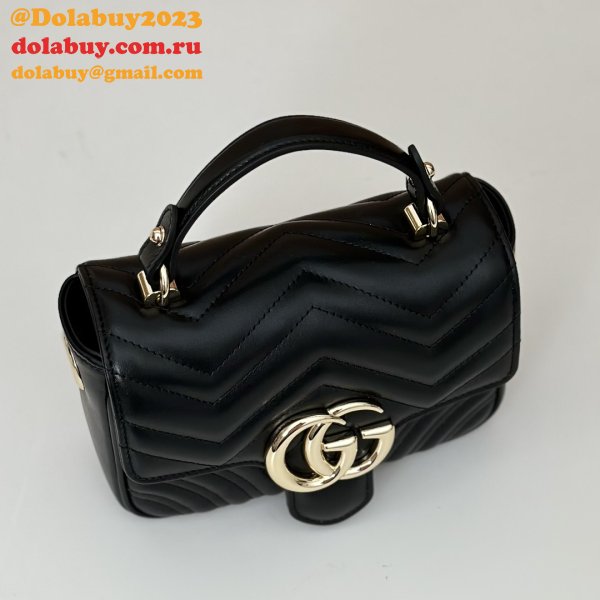 Best GG Marmont Gucci 811238 Top Handle Knockoff Bag