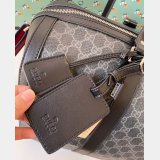 Replica On Sale Gucci 474131 GG Black carry-on duffle Bag