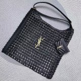 Replica Saint laurent Oxalis Shoulder Raffia Macramé 781289 Bag