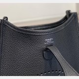 Replica Hermes Mini Evelyne TPM Bag Black