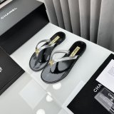 Perfect Sandals Street Replica Plain Leather Flip Flops Shoes