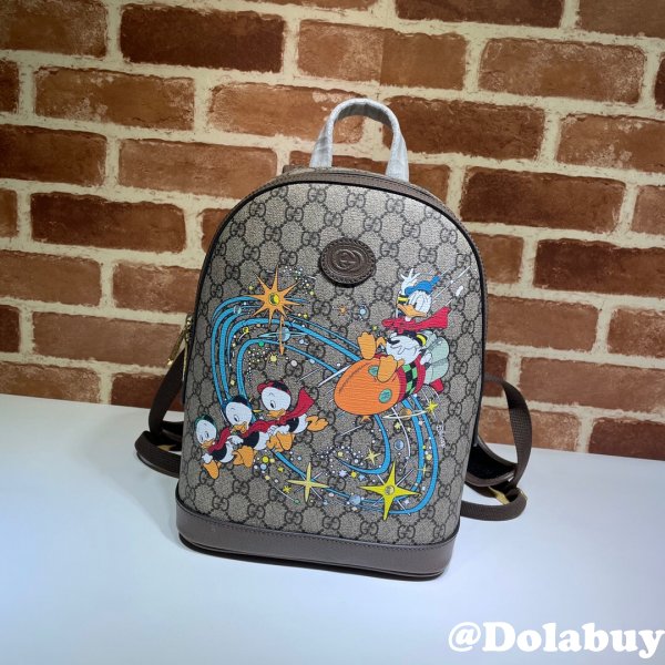 Disney x Gucci 552884 Replica Donald Duck small backpack