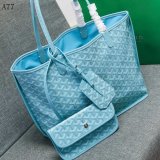 Wholesale Goyard Classic Chevron St. Louis PM Totes Sky-Blue Bags