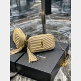 Best YSL 585040 mini Lou Quilted Leather Bag