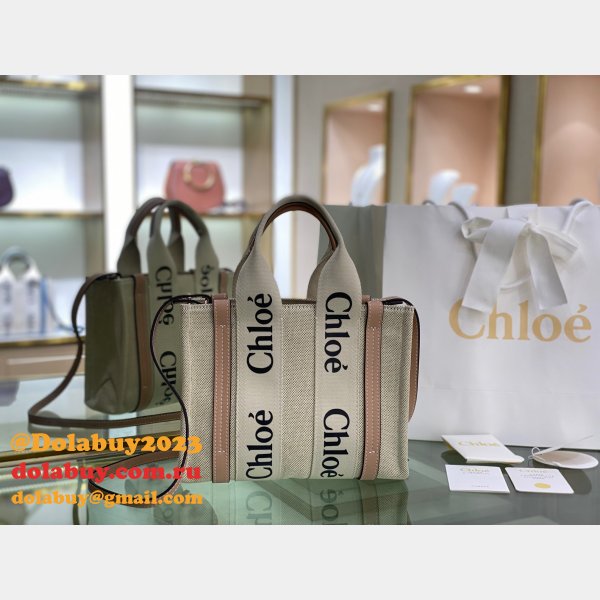 Best Quality Replica Chloe 1:1 Tote Woody dolabuy Bag  26CM