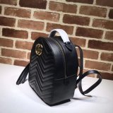 AAA+ Gucci Replica 476671 GG Marmont quilted leather backpack