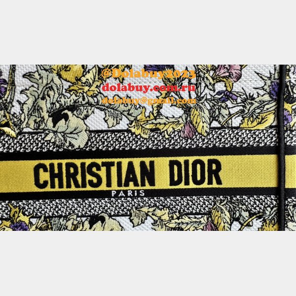 Christian Dior Inspired 7 Star CD Book Tote Bags