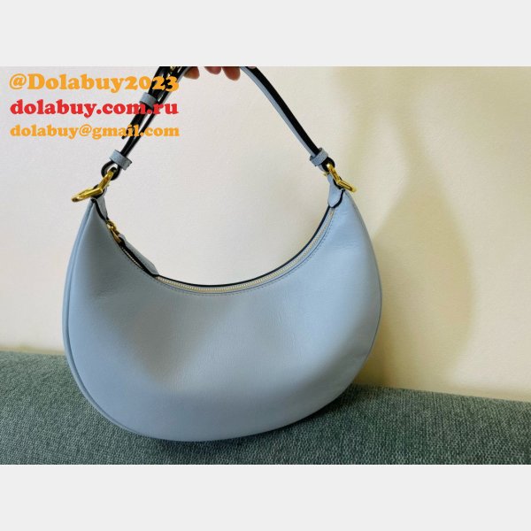 Best Fendi Fendigraphy leather shoulder hobo bag