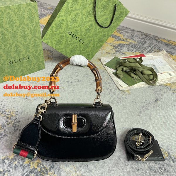 Top Quality Gucci Bamboo 1947 Small Top Handle Bag #675797