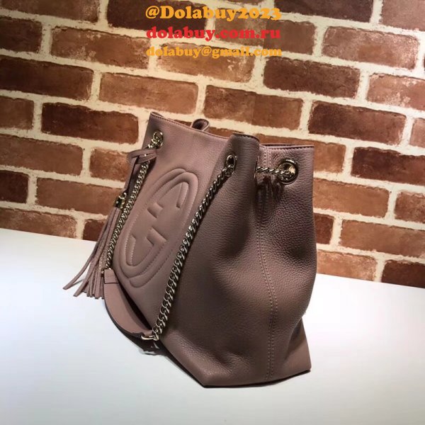 7 Star Gucci Replica Soho leather shoulder 308982 bag