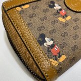 High Quality Gucci UK Beige Disney 602532 zip around wallet