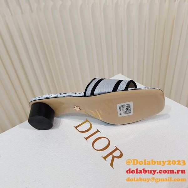 7 Star dior Dway Heeled Slide