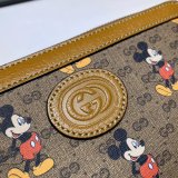 High Quality Gucci UK Beige Disney 602532 zip around wallet