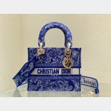 Cheap Replica Designer Christian Dior Lady Dior 24cm Handbags