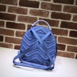 AAA+ Gucci Replica 476671 GG Marmont quilted leather backpack