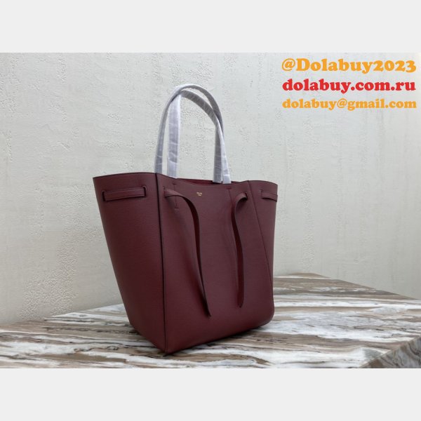 Céline Cabas Wine Red Phantom Luggage Phantom Luggage