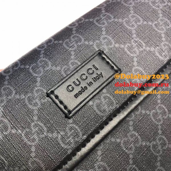 Gucci Top Quality 598113 GG Black belt bag