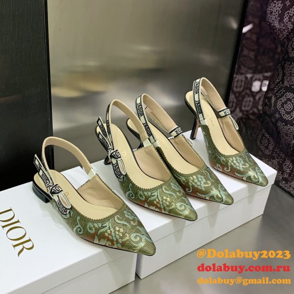 Replica Christian Dior J'ADIOR 2023 Macrame Shoes