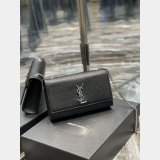 YSL Top Quality 364021 Original Caviar Leather Shoulder Fake Bag