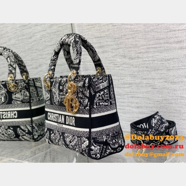 Top Quality Lady Christian Dior 24CM Bag Replicas Sale