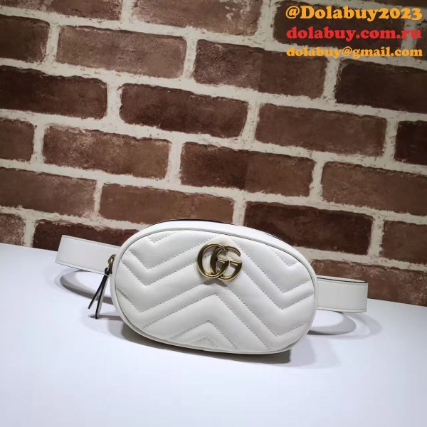 Best 476434 Gucci GG Marmont matelassé leather belt bag