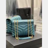 High Quality Designer Loulou Replica Saint Laurent Handbags Green Wholesale