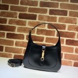 Designer Replica Gucci Jackie 1961 Hobo Bag 636709 Leather