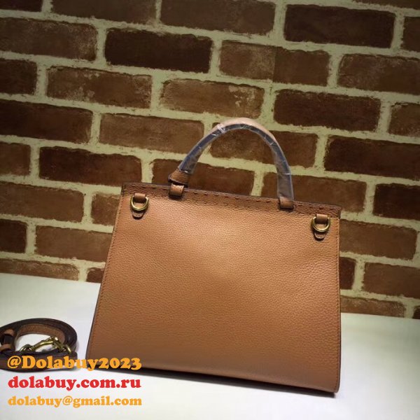 7 Star Gucii GG Best Marmont leather top handle 421890 bag