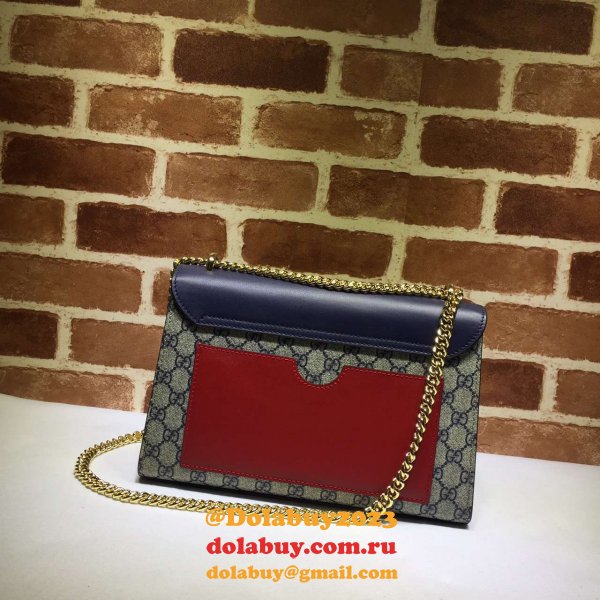 Top Quality Gucci Replicas Padlock small GG shoulder 409486 bag