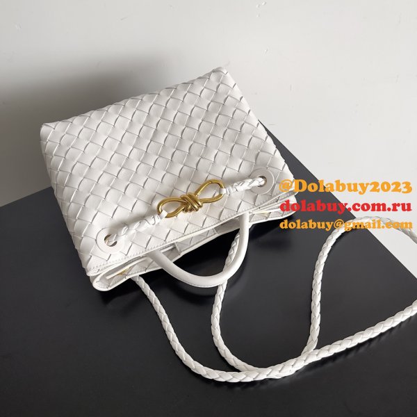 BOTTEGA VENETA ANDIAMO Small 25cm Bag Leather Strap