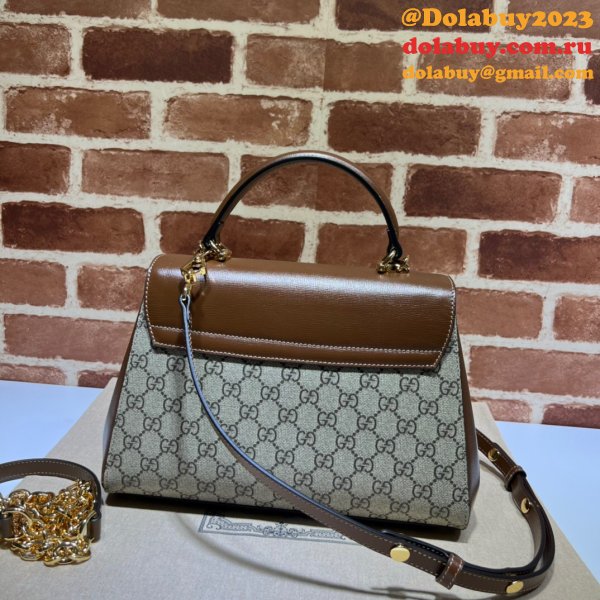 Replicas Gucci High-end Horsebit 1955 Top Handle 702049 Bags