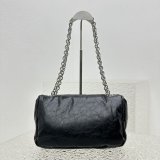 Top Quality Best Balenciaga Le Monaco Wax Leather Chain Bag