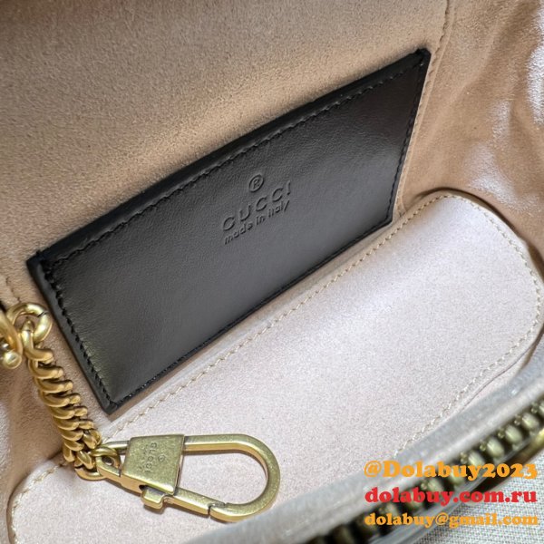 Designer Fake Gucci GG Marmont mini Best Replica 699515 Bag Store