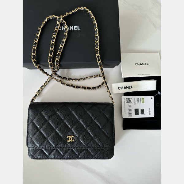 CLASSICAL Knockoff CC WOC SMALL CAVIAR LEATHER CHAIN BAG