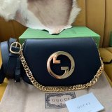 Leather Gucci Fake High Quality Blondie Shoulder 699268 Bag