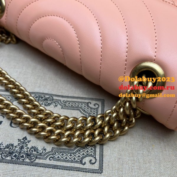 UK Gucci Replica 443497 GG Marmont Matelasse Shoulder Bag