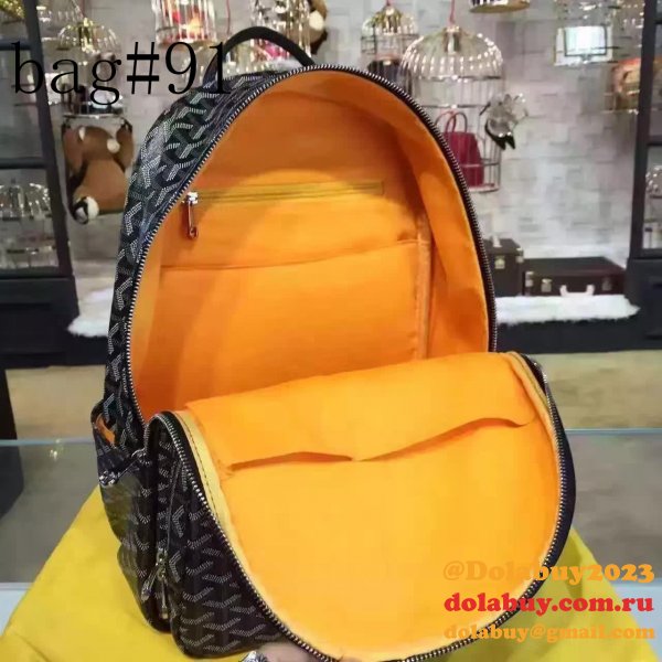 Cheap Top Quality Goyard Multi-Color Backpack Bags